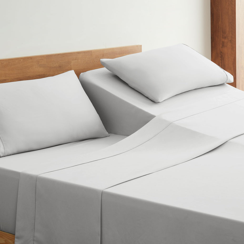 Hedi Split King Sheet Set, Sheets for Adjustable Bed, 5-Piece, Grey