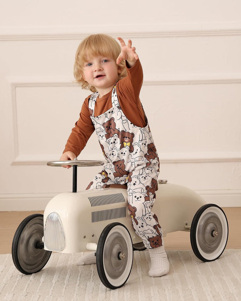 Newborn Baby Boy Clothes Outfits Infant Stripe Animal Romper Cute Denim Jeans Jumpsuit Overalls