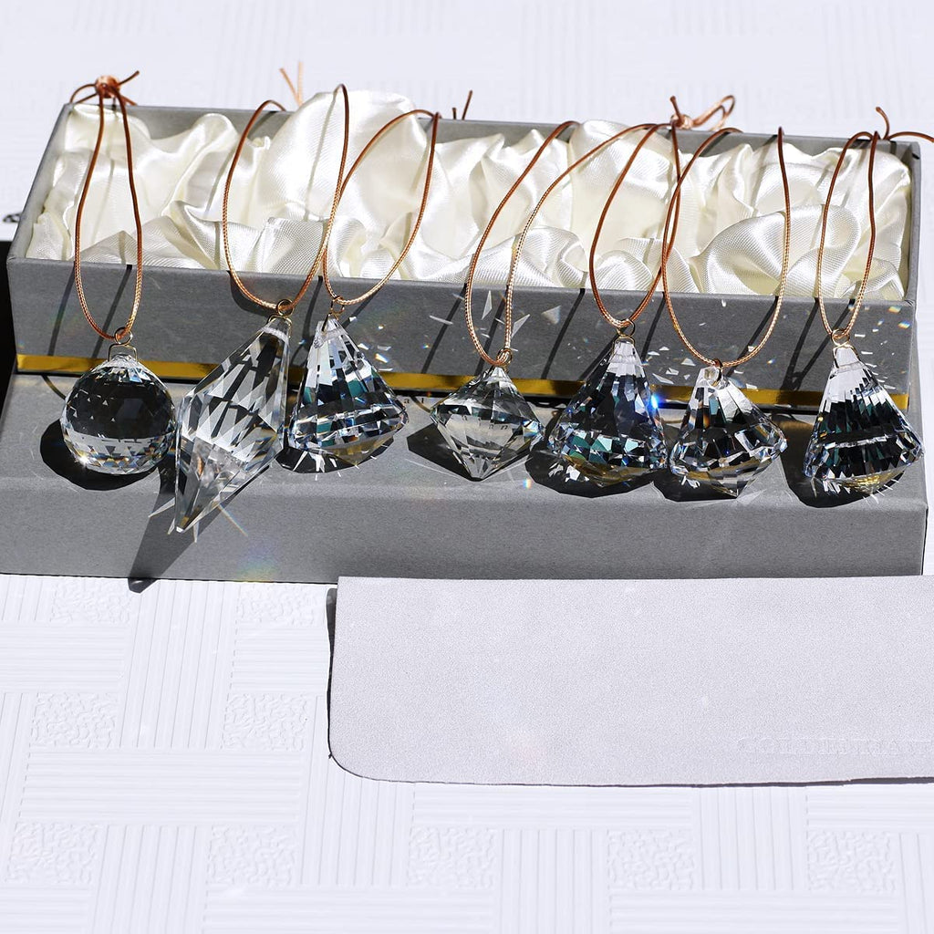 Crystal Chandelier Parts Sun Catcher Prism for Window