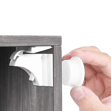 20 Pack Child Safety Magnetic Cabinet Locks, Baby Drawers Latches