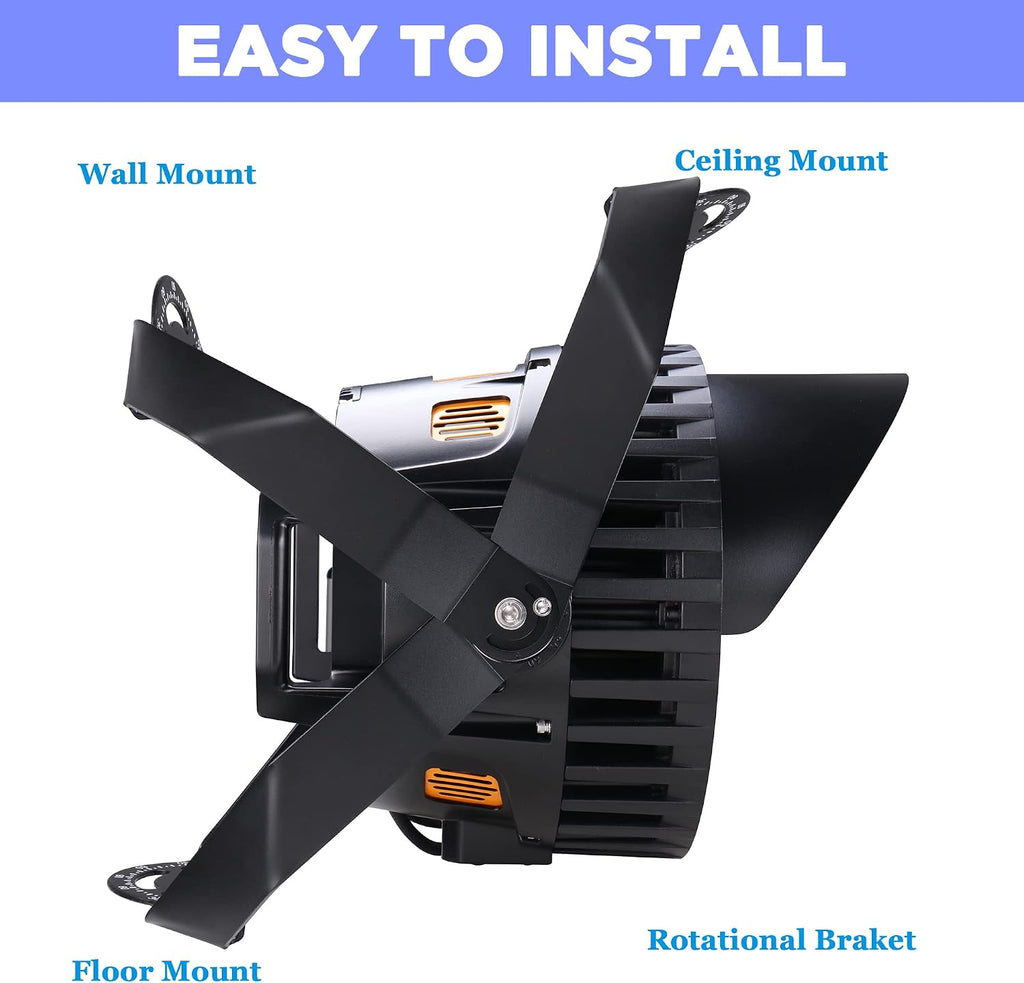 500W LED Stadium Lights Outdoor, 30 Degree Arena Lamp | 70000Lumens 5000K Commercial Sportlight, 0-10V Dimmable IP65