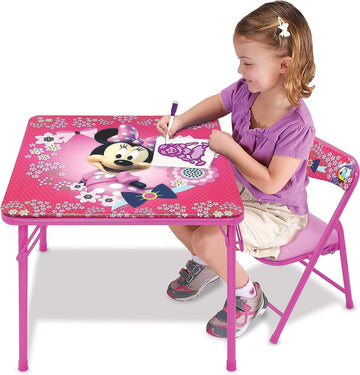 Mouse Table & Chair Set for Toddlers 24, Includes 1 Table & 1 Chair [ Exclusive] Table: 20"L x 20"W x 16.4"H