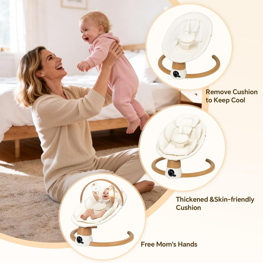 Swings for Infants, Electric Portable Baby Swing
