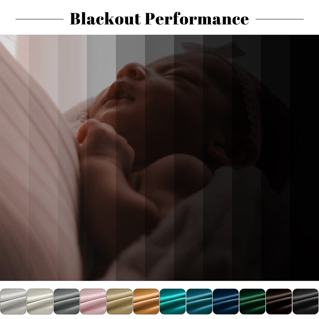 Bleach White Velvet Curtains - 52"x 84" Soft Rod Pocket Thermal Insulated Window Treatment Living Room Light