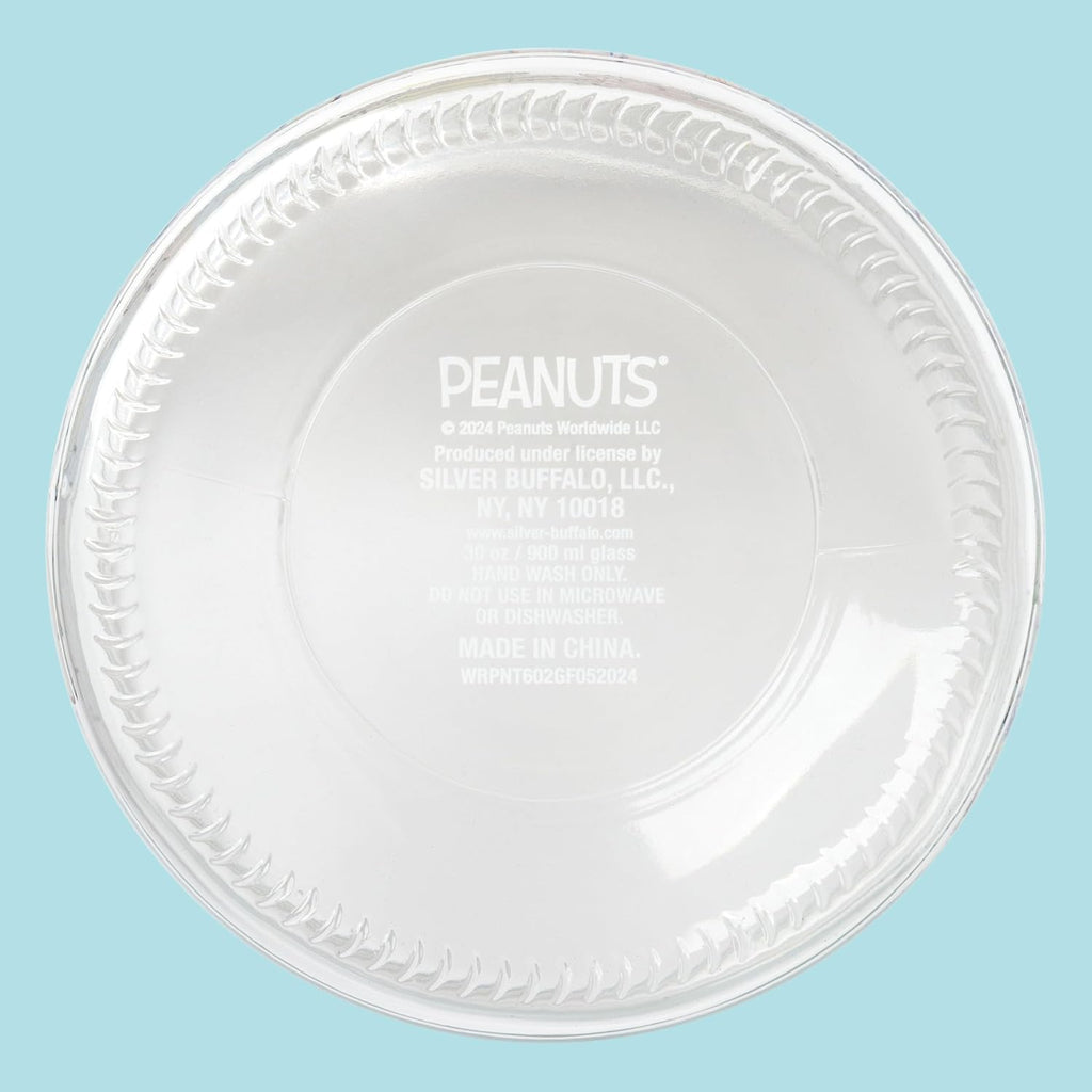 Peanuts Squad Featuring Snoopy, Glass Jar with Lid