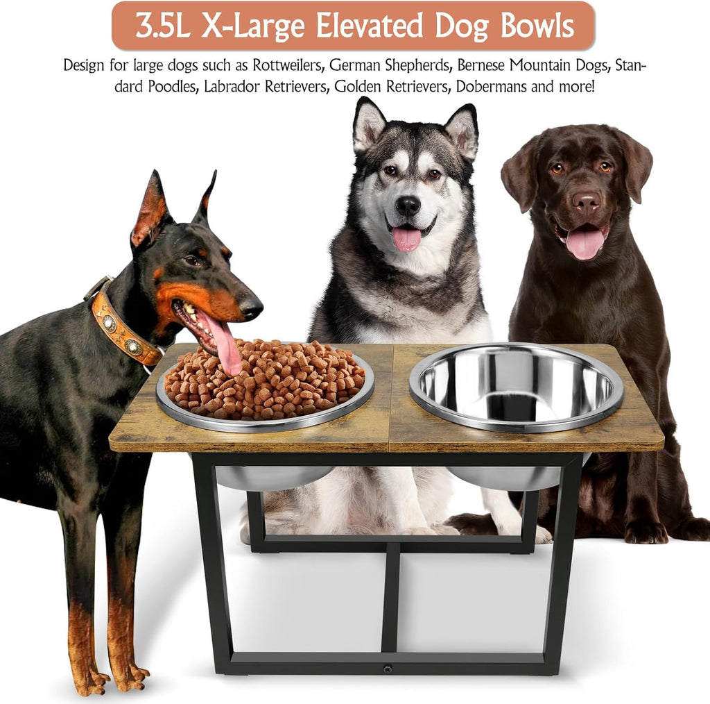 Elevated Dog Bowls, Raised Dog Bowls Stand for Large Dogs