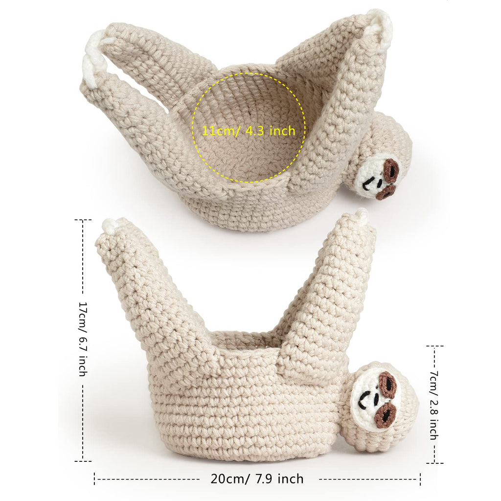 Sloth Gifts Sloth Plant Hanger Plant Gifts Macrame Hanging Planter