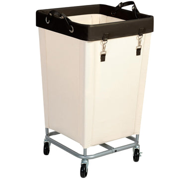 Laundry Hamper with Wheels, 160L Rolling Laundry Sorter Cart with Heavy Duty Steel Frame, Large Clothes Hamper with