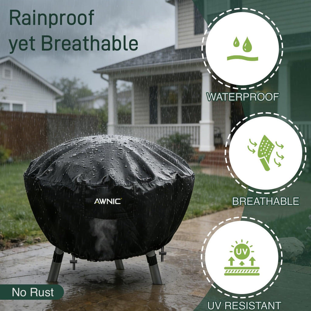 Fire Pit Cover Round 48 inch