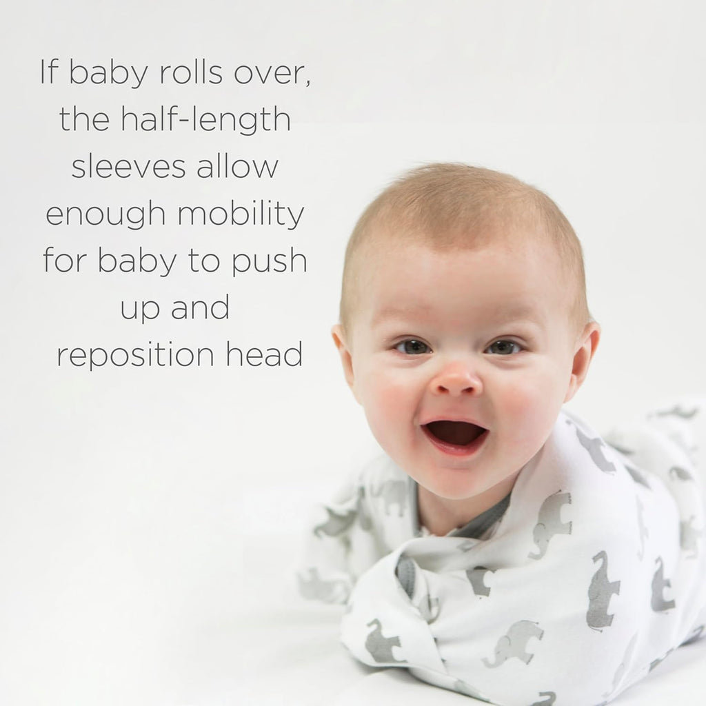Transitional Swaddle Sack, Cotton, On Safari