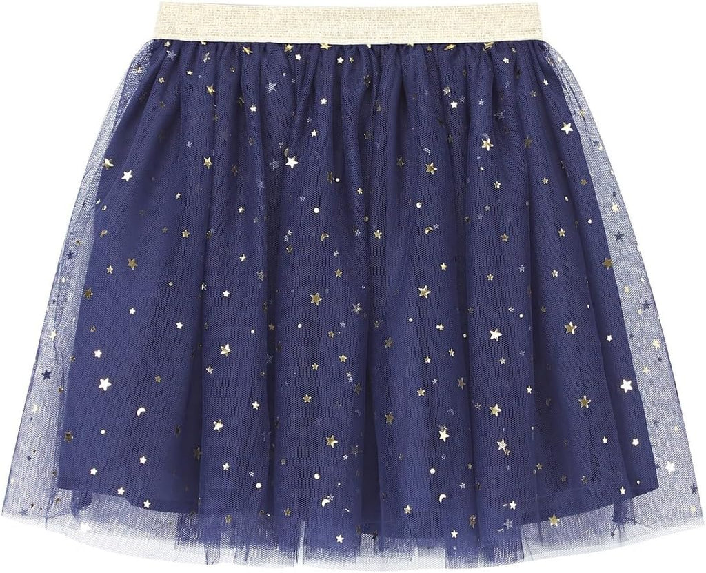 DaniChins Girls' Layered Tutu Tulle Birthday Party Dance Skirts