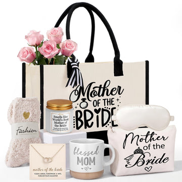 7 Pcs Mother of The Bride Gift Set for Women Mob Gifts for Mother
