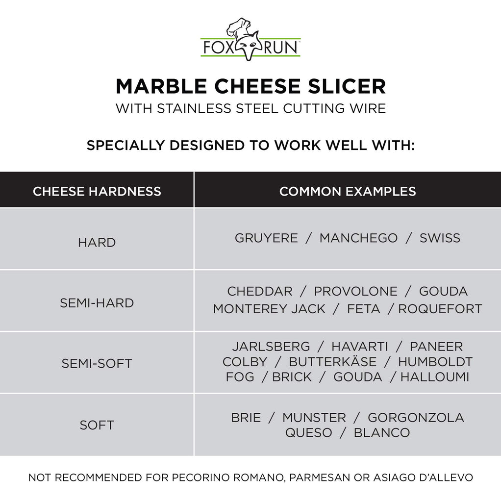 Brands 3841COM 3841 Marble Cheese Slicer, White