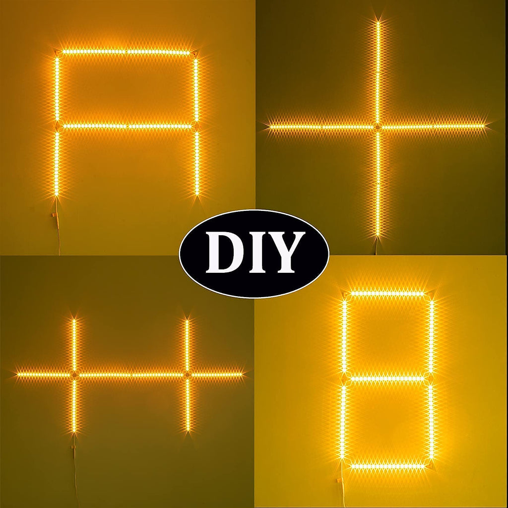 Under Cabinet Lighting Kit,8PCS 12 inch Led Light Bars,WarmWhite