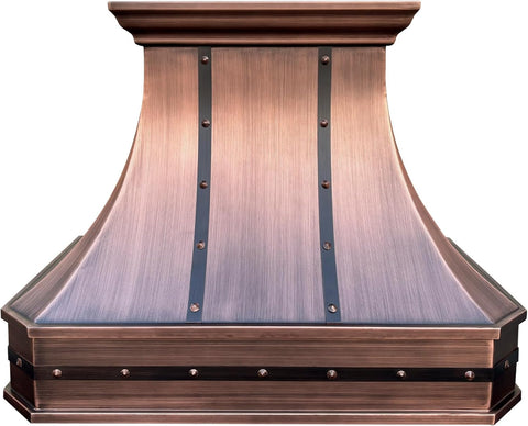 30 Inch Copper Kitchen Range Hood