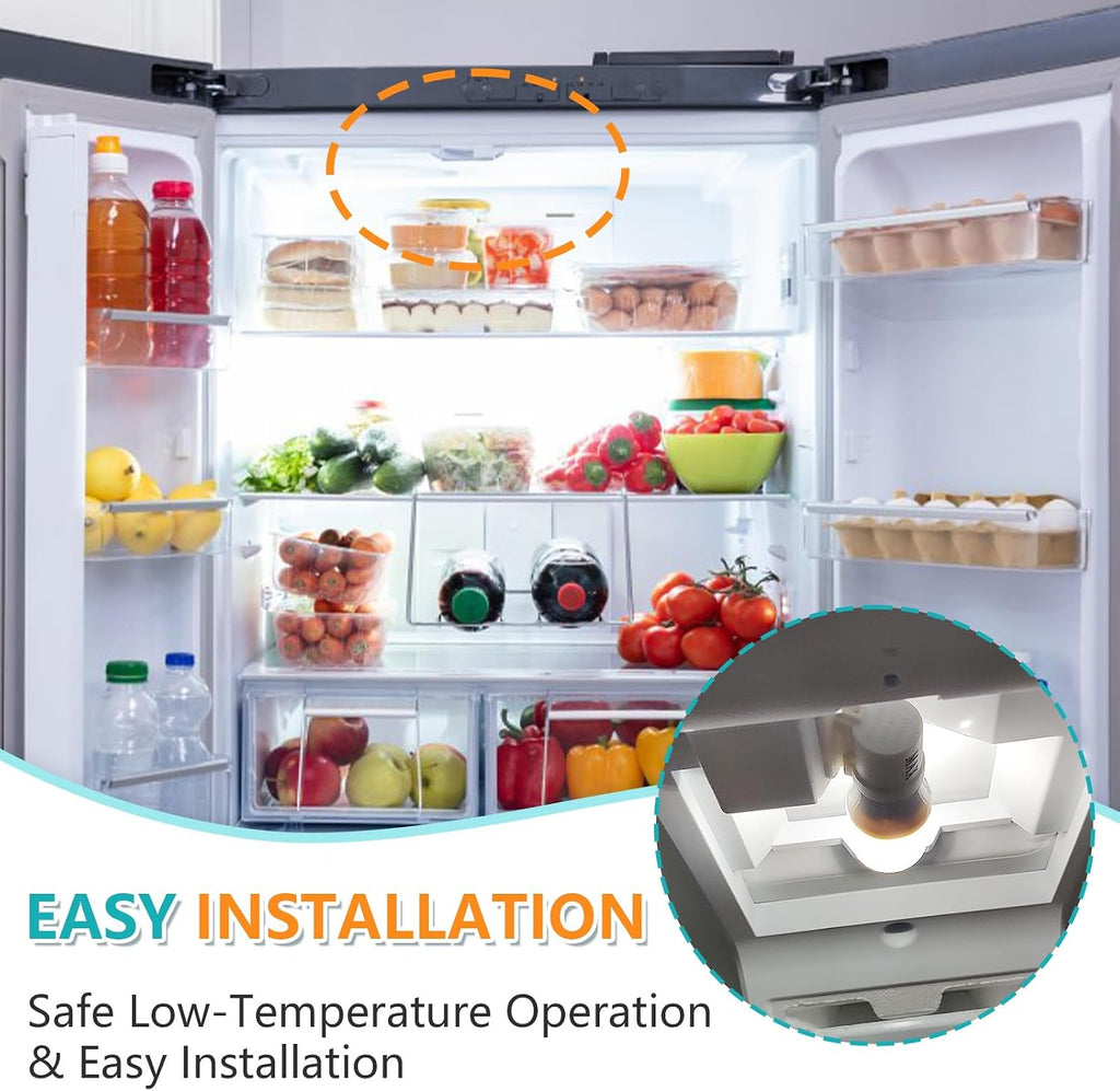 Refrigerator LED Light Bulb Replacement for Frigidaire Freezer