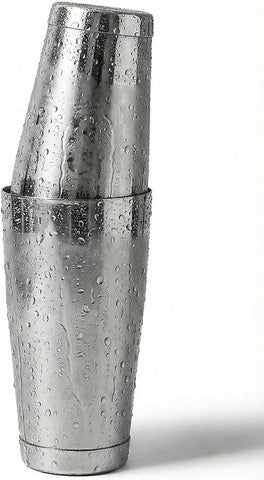 Professional Boston Shakers Set 18 oz Weighted Stainless Steel Cocktail Shaker Set for Bartenders, Premium 304 Steel