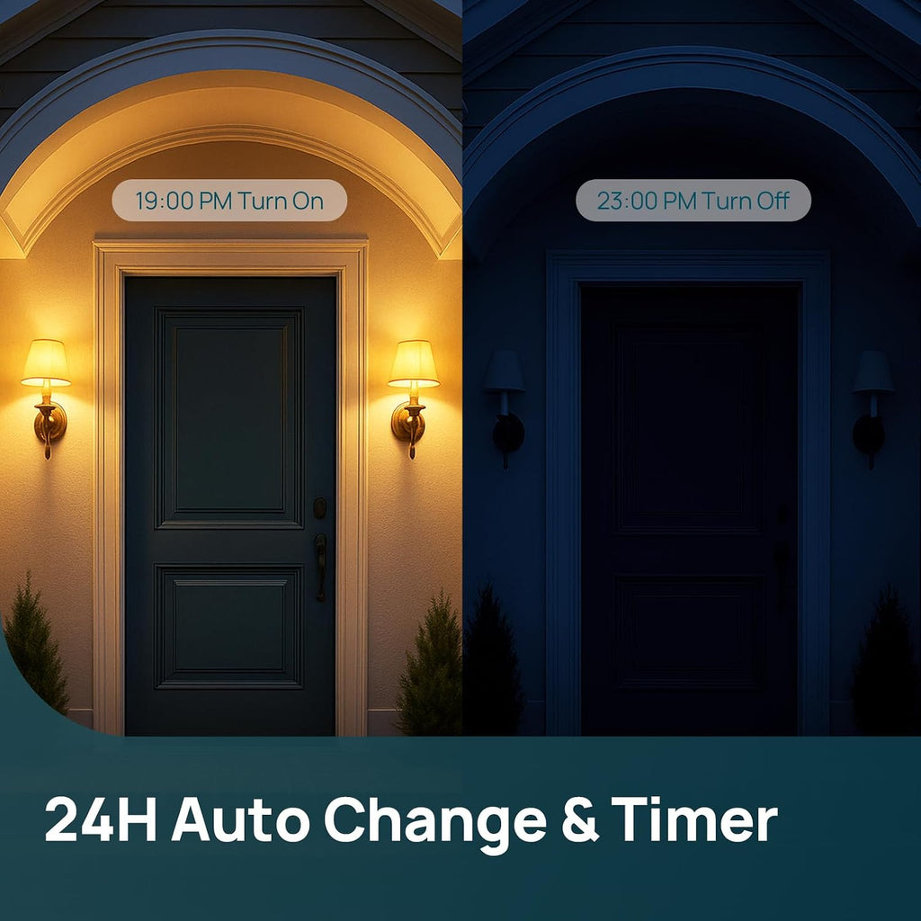 Matter Smart Bulbs, E12 Led Bulb Works with Alexa/Apple Home/Google Home, Smart Light Bulbs, WiFi Candelabra B11