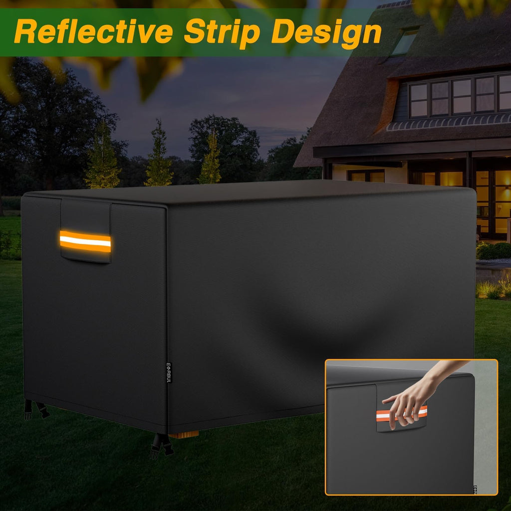 Rectangular Gas Fire Pit Table Cover, 52*34*24 In