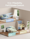 Portable Air Conditioner 318S, 8000 BTU ASHRAE (5000 BTU DOE) Smart AC Unitwith Drainage-free Cooling