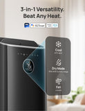 Portable Air Conditioner 516S, 14000 BTU ASHRAE (10000 BTU DOE) Smart AC Unitwith Drainage-free Cooling