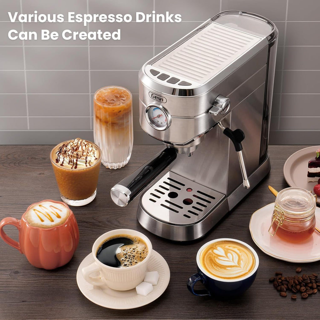 20 Bar Compact Commercial Espresso Machine ,Latte Coffee Maker