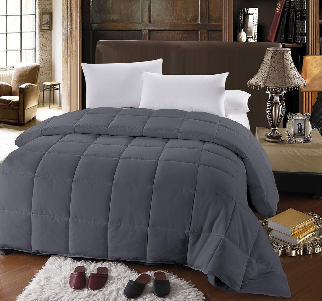 Tradition Down Alternative Comforter King/Calking 106x90 - 58 oz Fill Fluffy Hotel-Style Duvet Insert, All Season