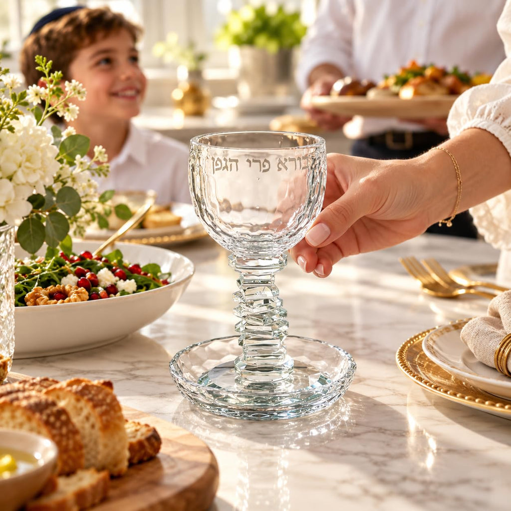 Kiddush Cup and Tray (Set 12)