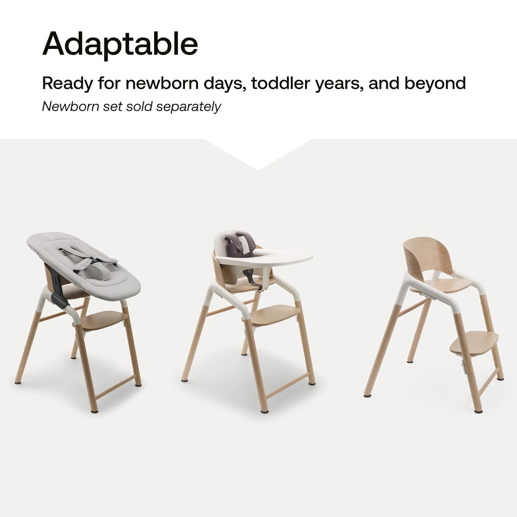 Giraffe Wooden Baby High Chair Adjustable Ergonomic Design