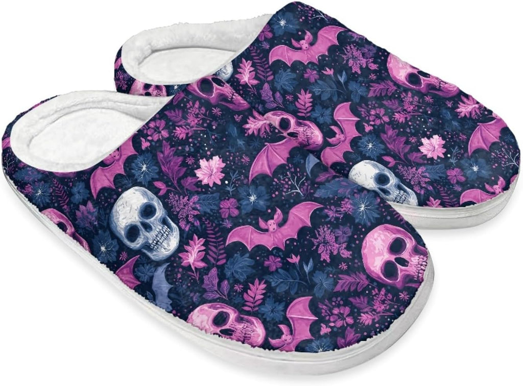 Halloween Print Warm Fall House Slippers