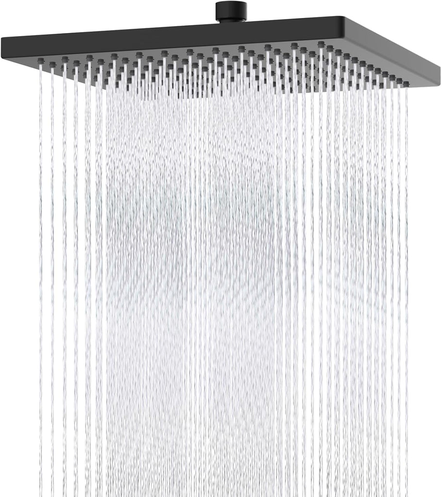 CUCPC Certified Metal Rain Shower Head, 12'' High Pressure Shower Heads