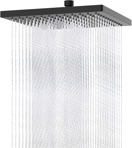 CUCPC Certified Metal Rain Shower Head, 12'' High Pressure Shower Heads