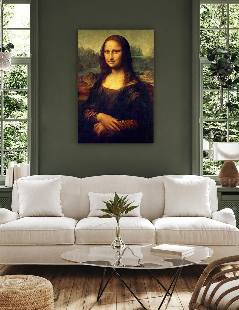 Mona Lisa Canvas Wall Art, Gallery Wrapped, 20x30