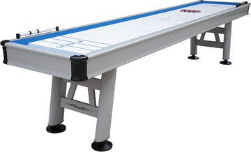 9' Outdoor Shuffleboard Table with 20" Playfield