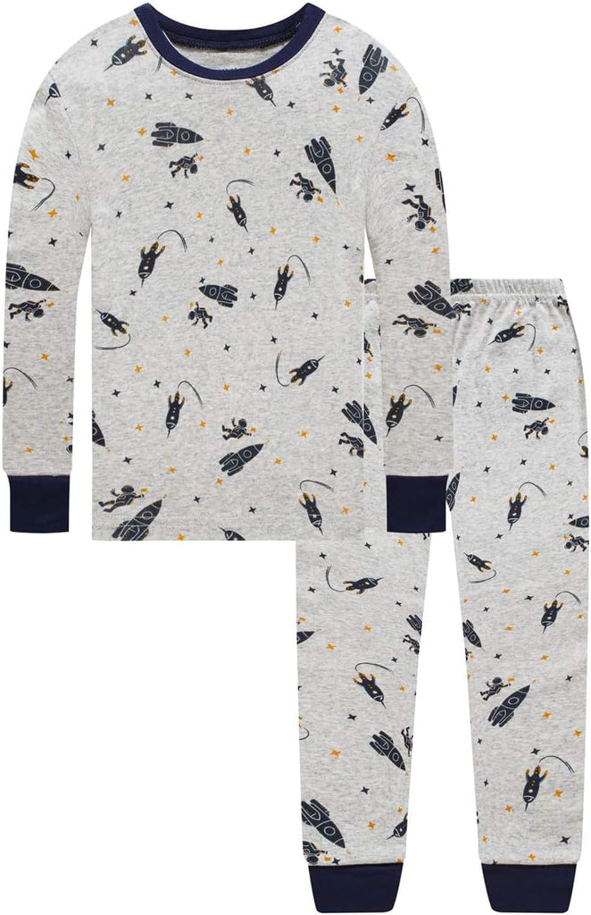 Boy Pajamas Toddler Kids Pjs Set Cotton Soft Clothes Sleepwear