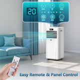 Portable Air Conditioners,10,000 BTU 3-in-1 Portable AC unit for Rooms up to 450 Sq. Ft, Featuring 24H Timer