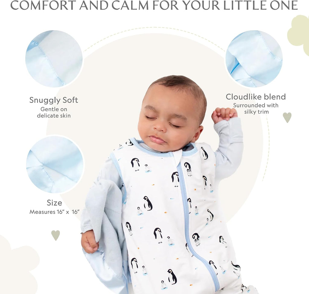 Loveys for Babies, 16 x 16 Security Blanket, Blue