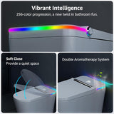 Smart Toilet with Bidet Built In, Heated Seat, Warm Water Wash & Dryer