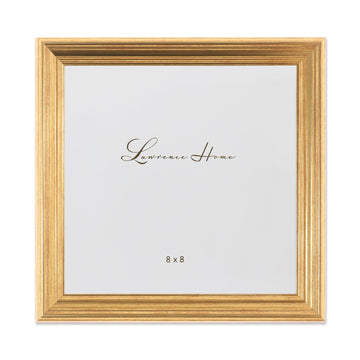 8x8 Sutter Burnished Gold Picture Frame