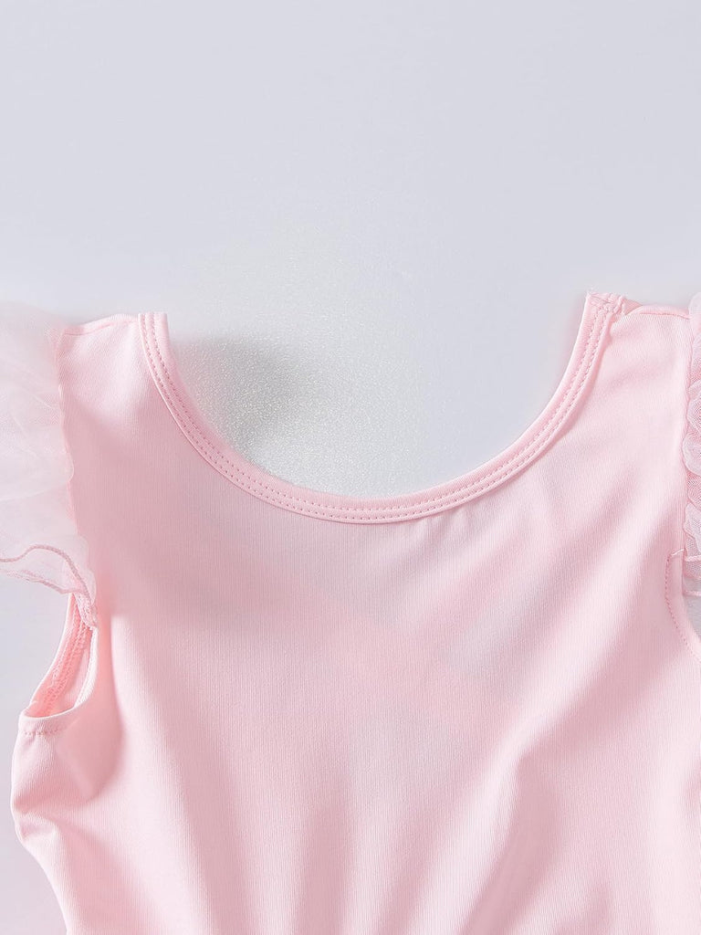 Toddler Ballet Leotard Sequin Tulle Tutu Dress Ballerina Outfits