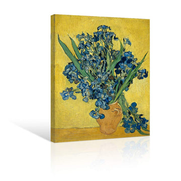 Irises Vincent van Gogh Saint-Rémy-de-Provence Museum Amsterdam by van Gogh Art Print DECORARTS - Irises Vase Flower