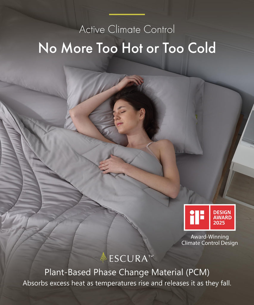 Tw Cool + Cozy Climate Control All-Season Comforter, Full/Queen