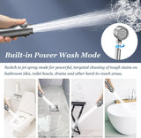 Filtered Shower Head with Handheld, High Pressure 4 Spray Showerhead with Filters & Upgraded Anti-clog Nozzles for
