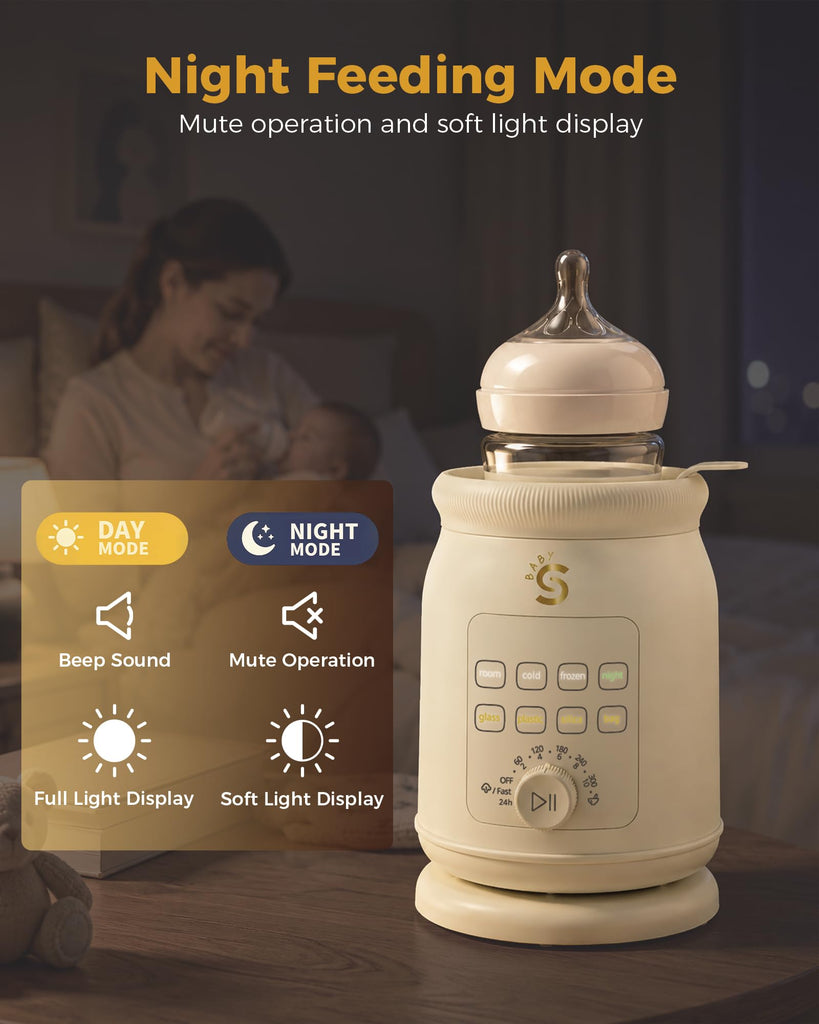Baby Tibio Baby Bottle Warmer for Breast Milk with Detachable Base