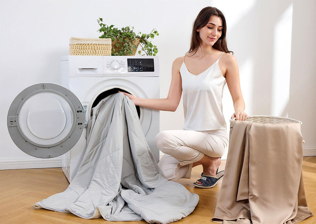 Cooling Blanket King Size 90x108 - Q-Max 0.47 Cool Rating - Lightweight Blanket with Nano Technology for Temperature
