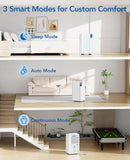2500 Sq.Ft Dehumidifier for Basement with Drain Hose Max 34 Pints, Dehumidifiers for Home Large Room Bathroom Bedroom