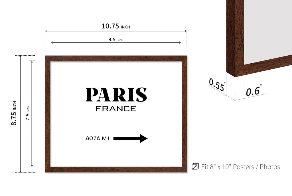 Master Paris Poster - France Print - Paris France Sign - Gift for Him, Her, French, Travel Lover - Typographic Decor