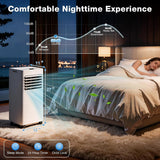 10000BTU Portable Air Conditioners with Heater, 5-in-1 Portable AC Unit with Cooling & Heating