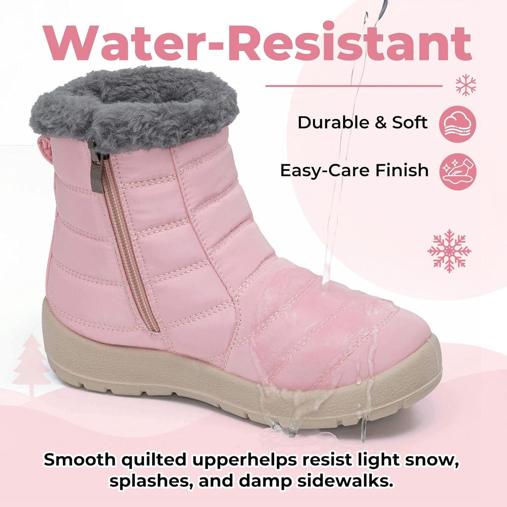 Kids Snow Boots Winter Boys Girls for Toddler Little Kid Big Kid