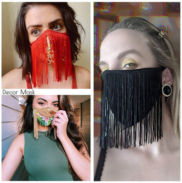 Sewing Fringe Trim for DIY Craft, Dark Green, 6 Inches Wide - 10 Yards